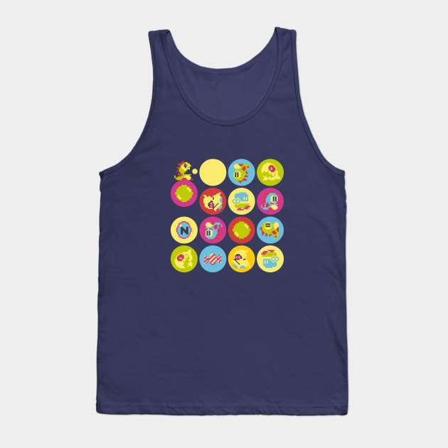 Bubble Bobble Time Tank Top by Crap Bits